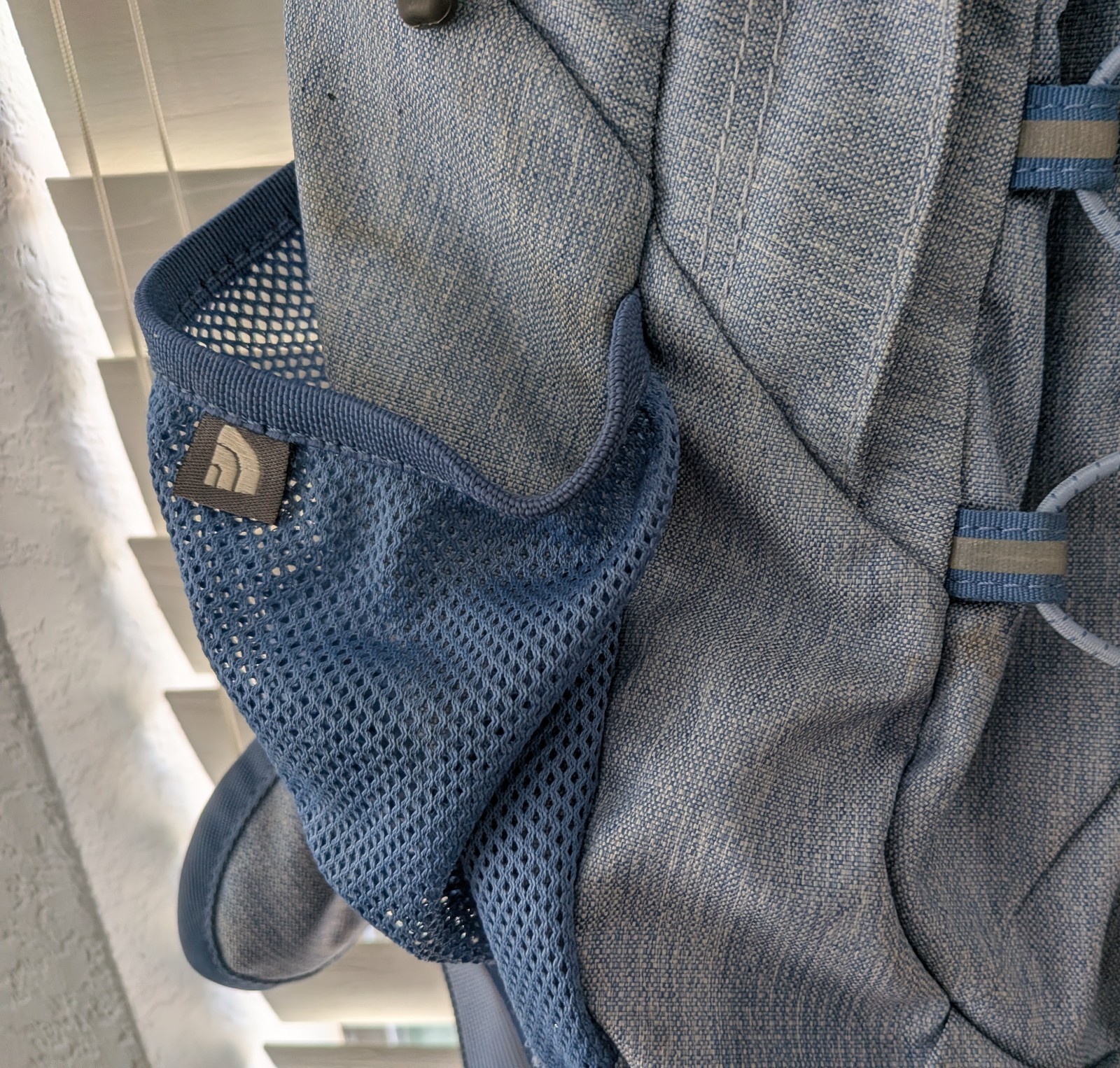 The North Face Borealis Backpack Light Blue Hiking Outdoor School Laptop