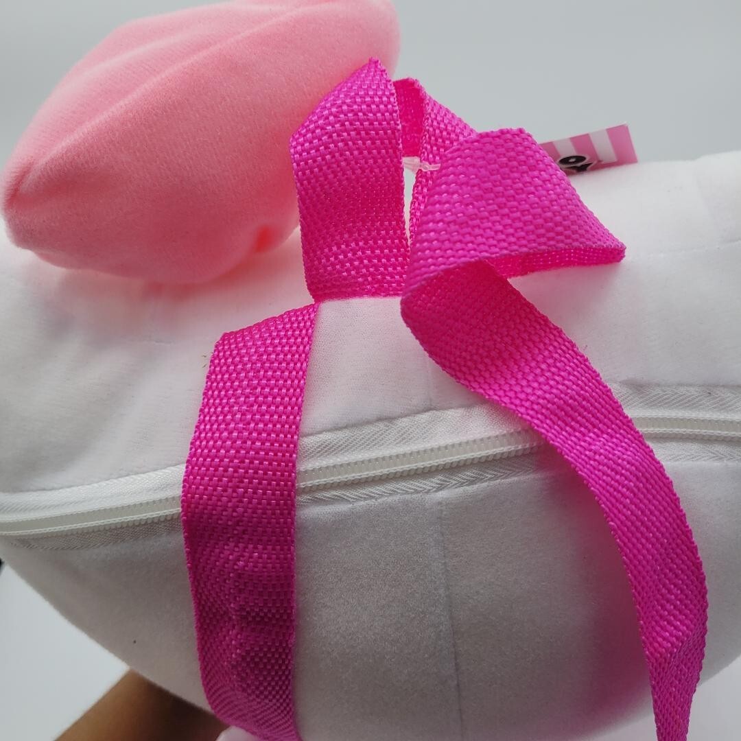 Hello Kitty Strawberry 16″ Plush Backpack Multi-Color-NWT