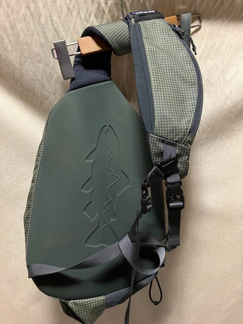 [Used] patagonia Stealth Atom Sling 8L SP18 fishinhg shoulder bag discontinued