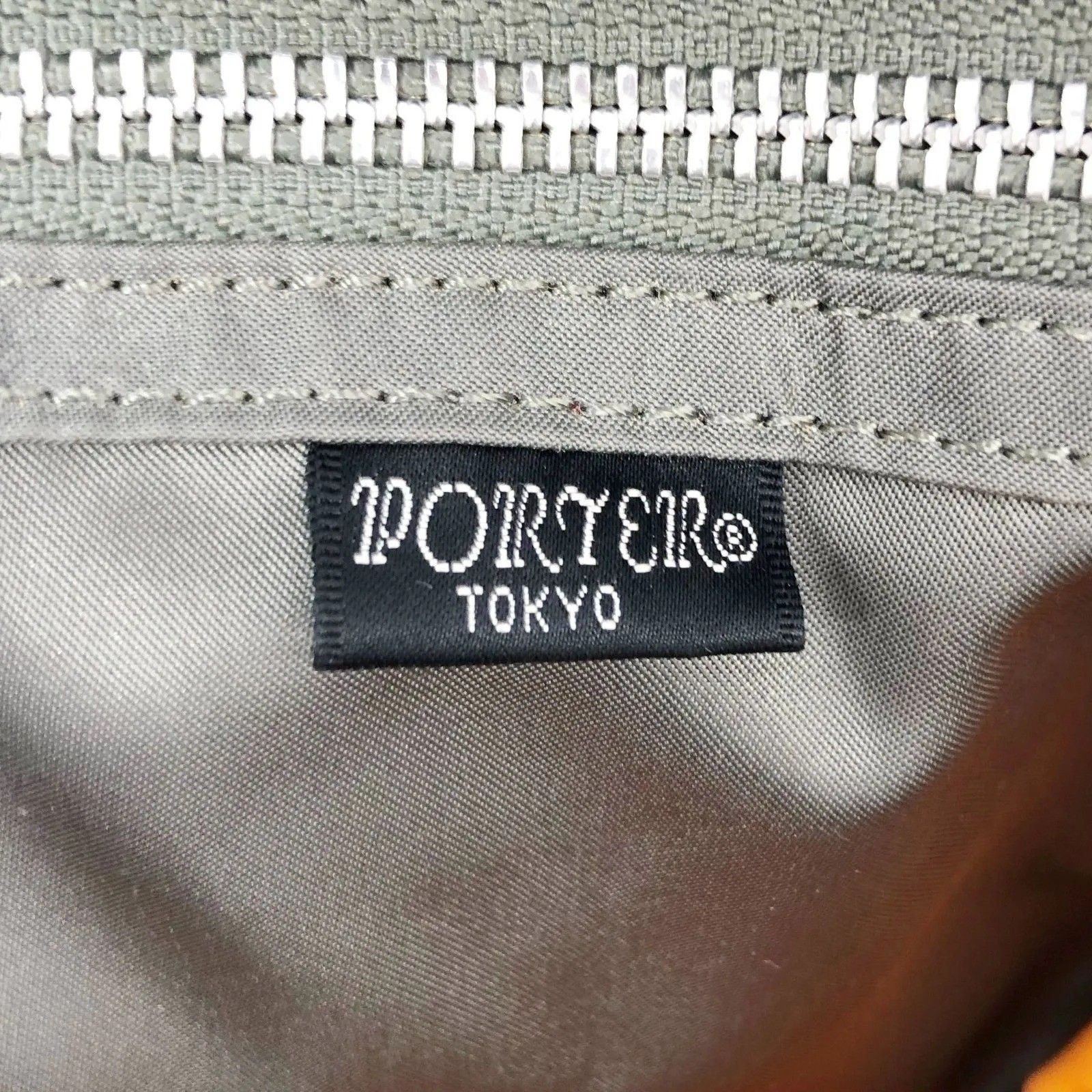 PORTER YOSHIDA Tanker Backpack Daypack Gray Nylon Rare Vintage Japan Used