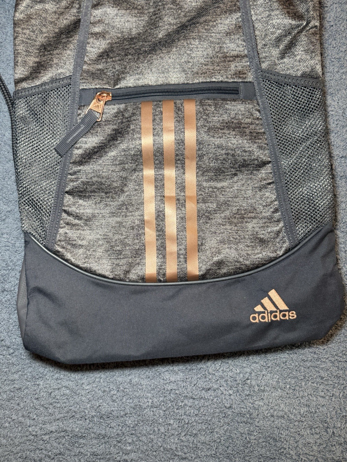ADIDAS Medi Safe Lined Pocket ALLIANCE II SACKPACK JERSEY ÓNIX/ROSE GOLD