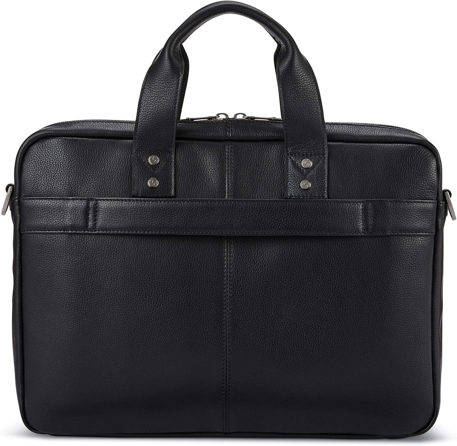 Classic Leather Slim Brief, Black, One Size