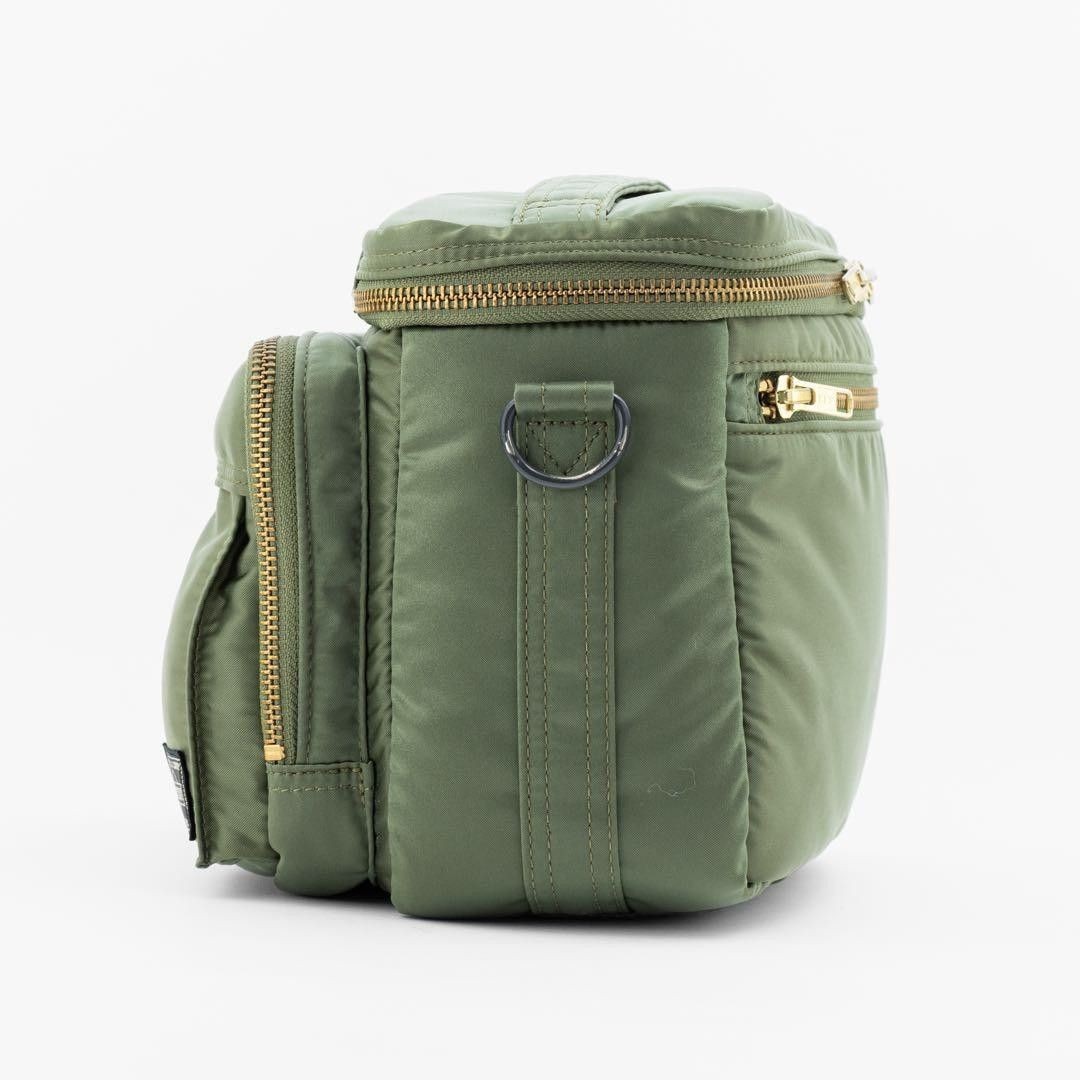 YOSHIDA Kaban Porter TANKER Camera Shoulder Bag Nylon Green 18cm x 25cm from JP
