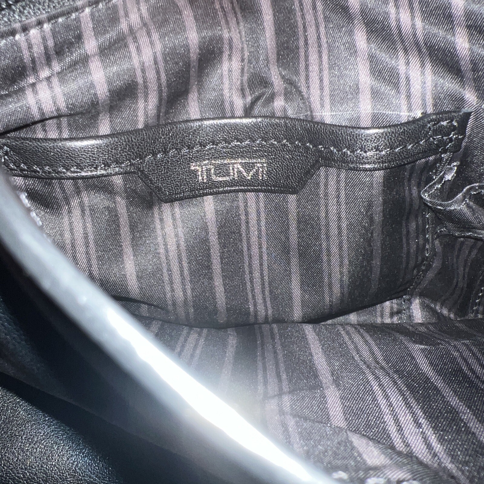 Tumi Beacon Hill Lawyers Briefcase Leather Laptop Bag Black 68560D