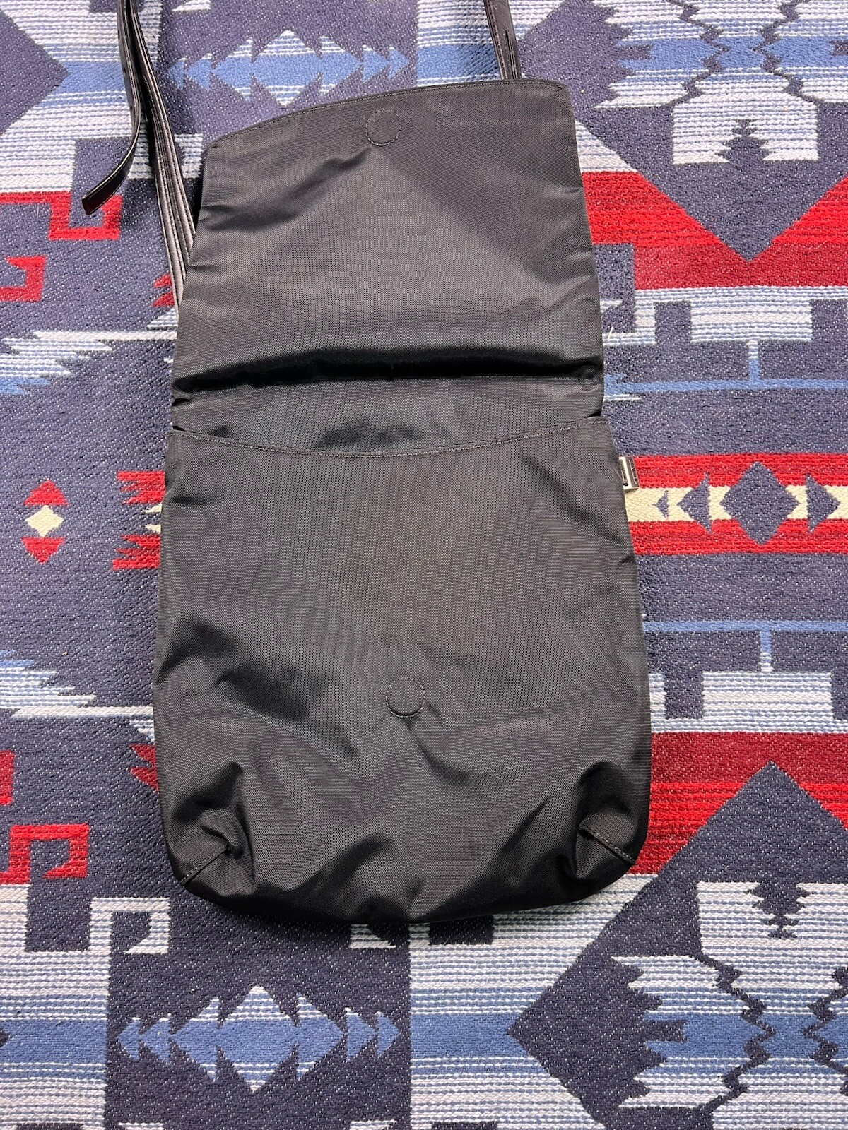TUMI Alpha Ballistic Nylon Small Flap Crossbody Shoulder Messenger Bag Carry On