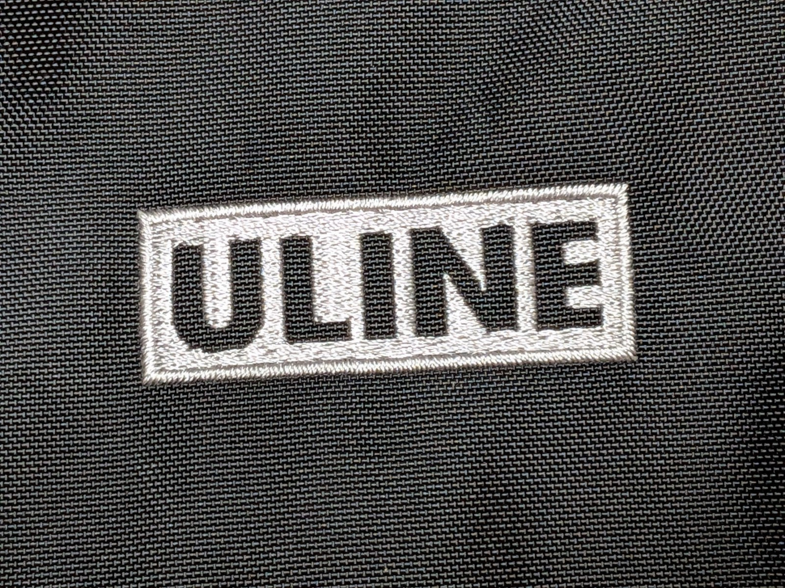Uline Extra Large Duffle Tote Bag Black Handle Shoulder Strap 34x16x14