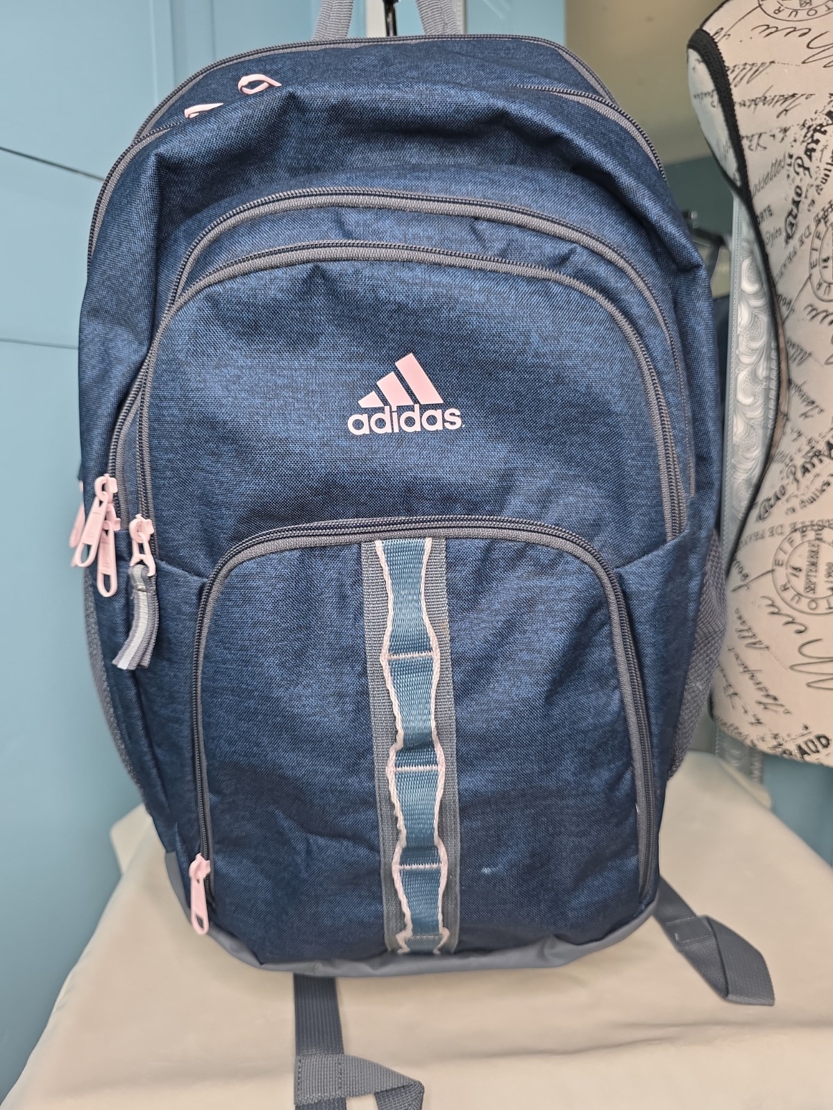 Adidas Prime 7 Backpack Brasilia Student Hustle Sport Classic