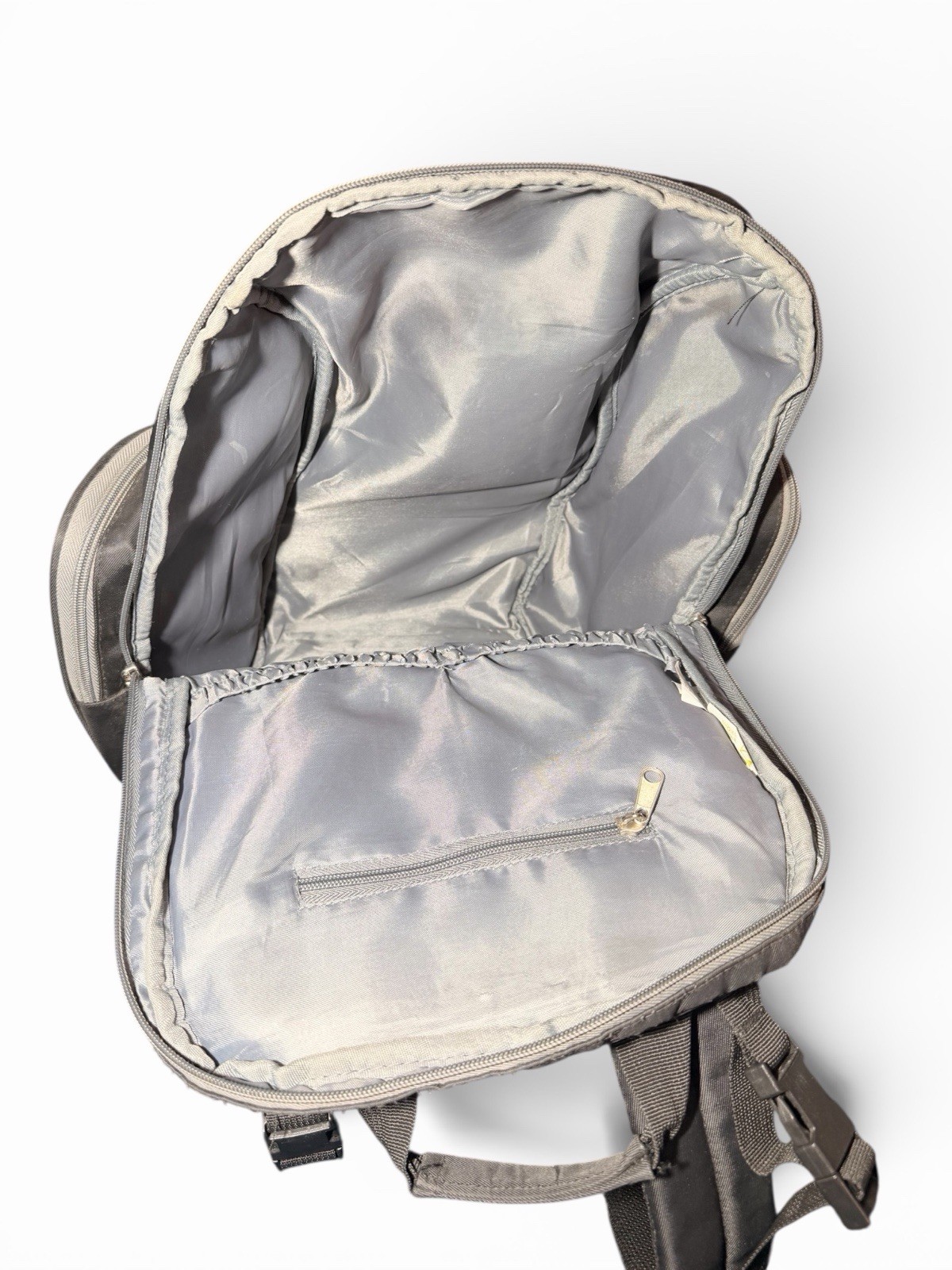 J Is For Jeep Backpack Black Insulated Side Pocket Multiple Compartments