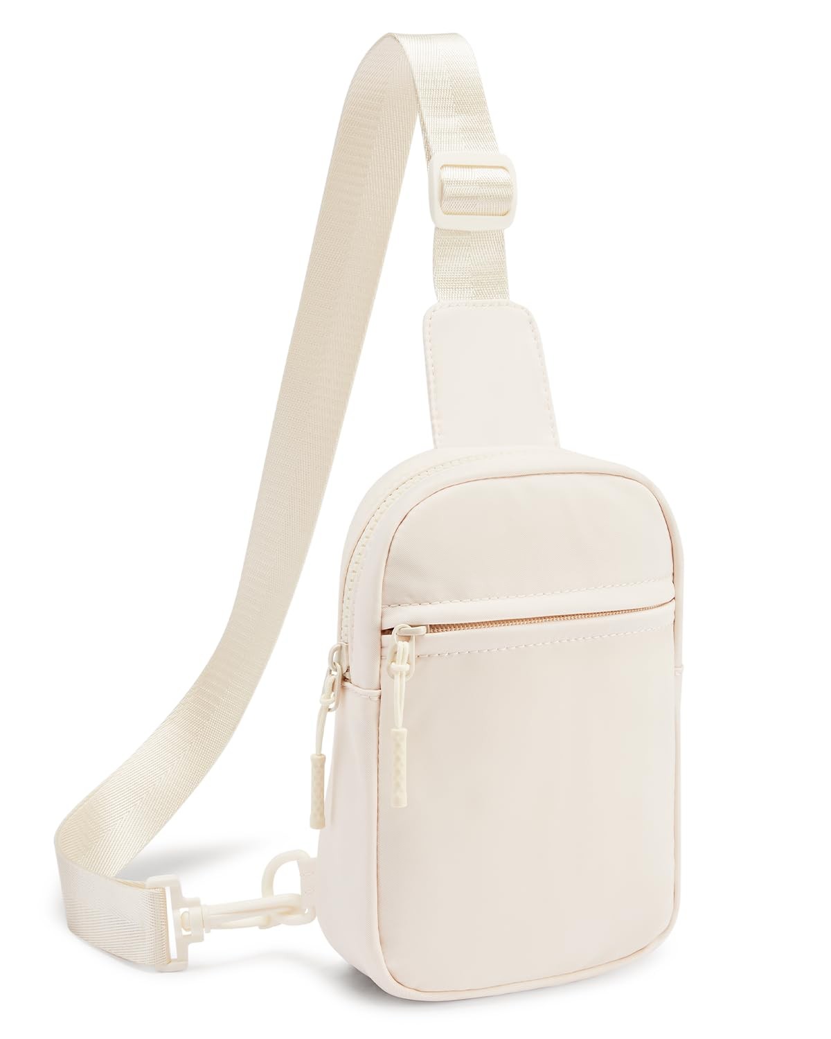 CHOLISS Small Sling Bag for Women and Men, Crossbody Bags Small, A02 Ivory