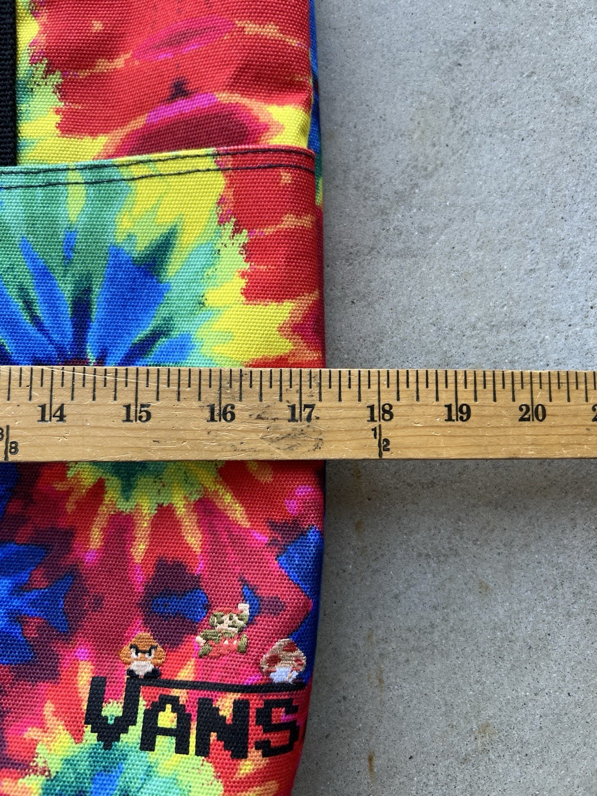 Vans Nintendo Super Mario Bros Tote Bag Tie Dye 2016