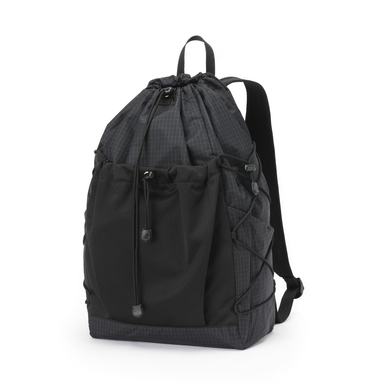 MUJI Water-Repellent Ripstop Backpack Drawstring 23-Litter 3-Pocket Unisex NWT