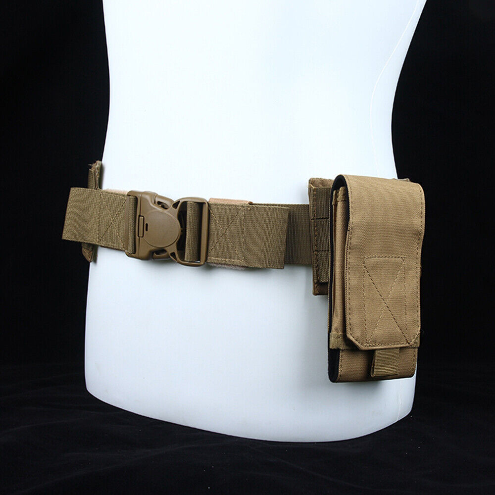 Universal Cell Phone Holster Vertical Carrying Belt Clip Case Pouch Cover Pack