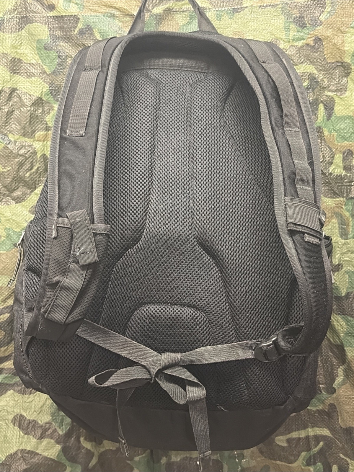 Oakley Panel Backpack Black Book of Eli Tactical Field Gear Bag Y2K Tech