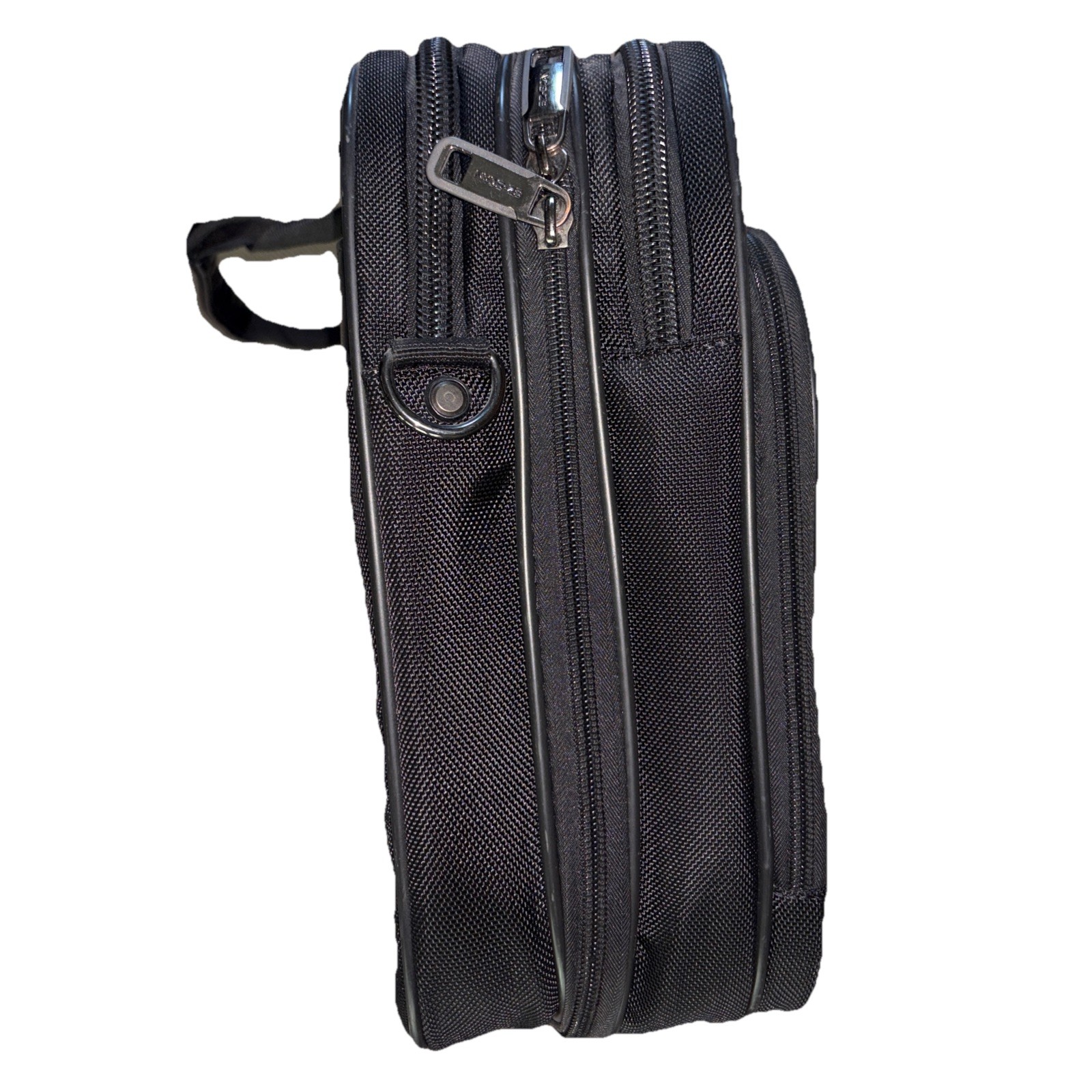 Kenneth Cole Reaction Laptop Briefcase Bag multiple Compartments Black 17”x13”