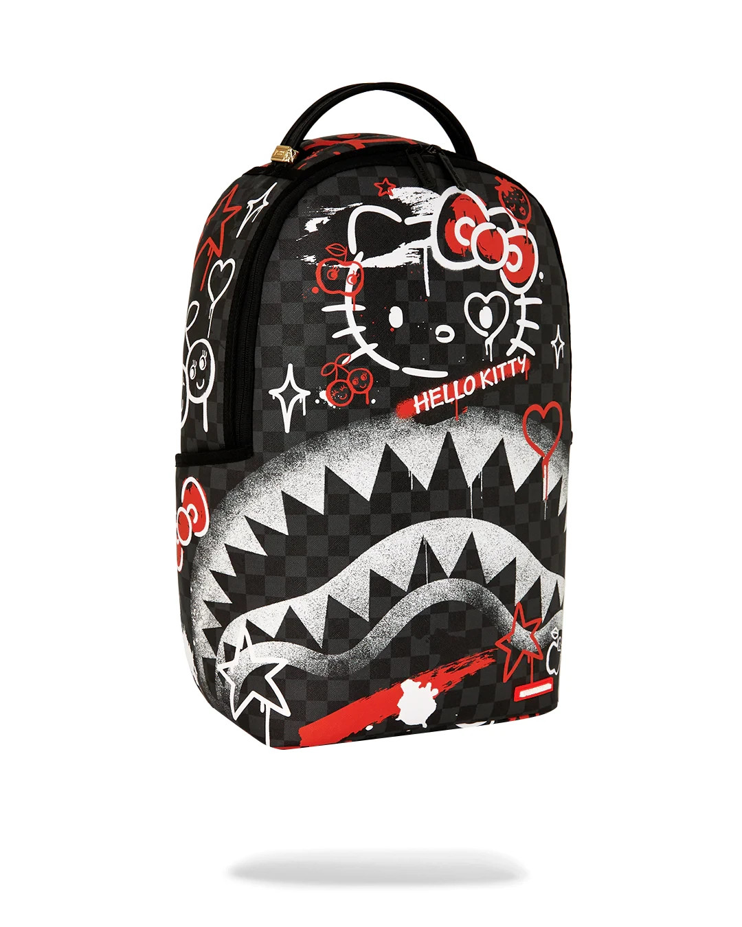 Sprayground Hello Kitty FRESH PAINT Backpack🔥New Black Kids Bookbag School Bag