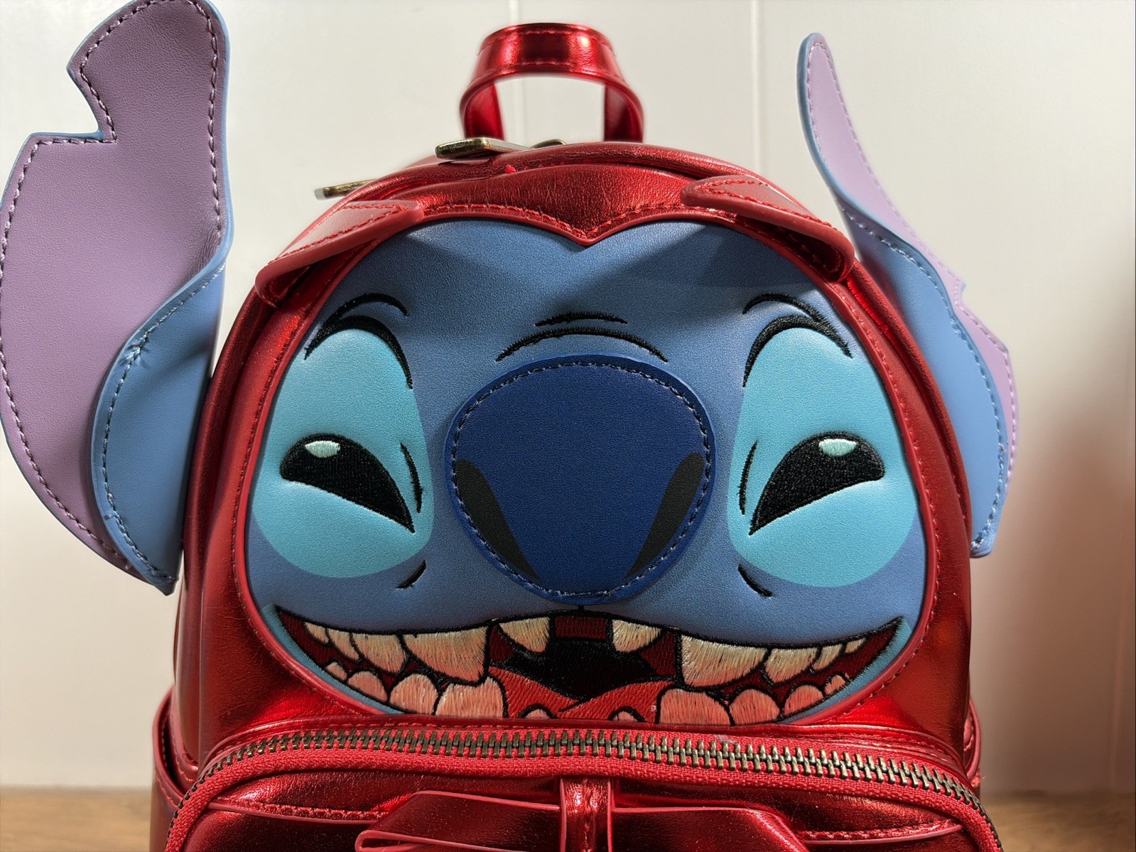 Loungefly Disney Stitch Devil Cosplay Mini Backpack Bags NWT