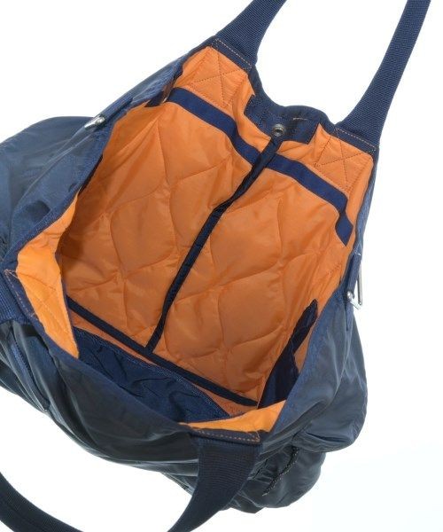 Authentic Porter Men’s Canvas Tote Bag 48cm x 40cm Blue Used with Flaws