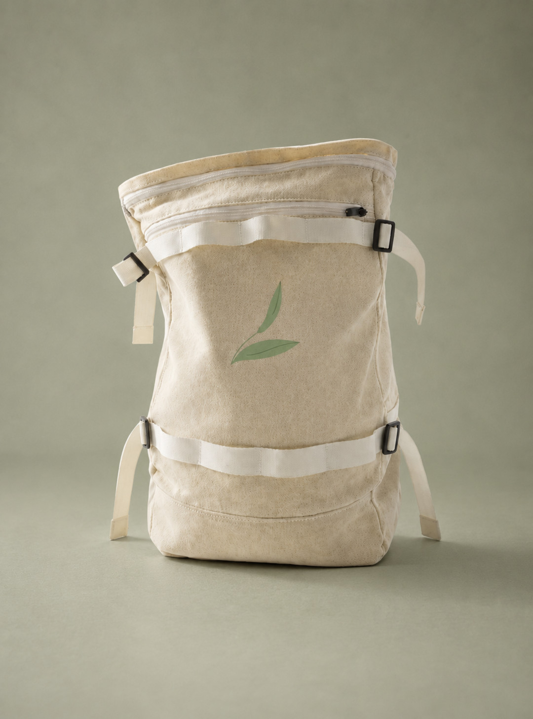 Organic Cotton Backpack – Eco Travel Bag, Minimalist, Sustainable, Lightweight