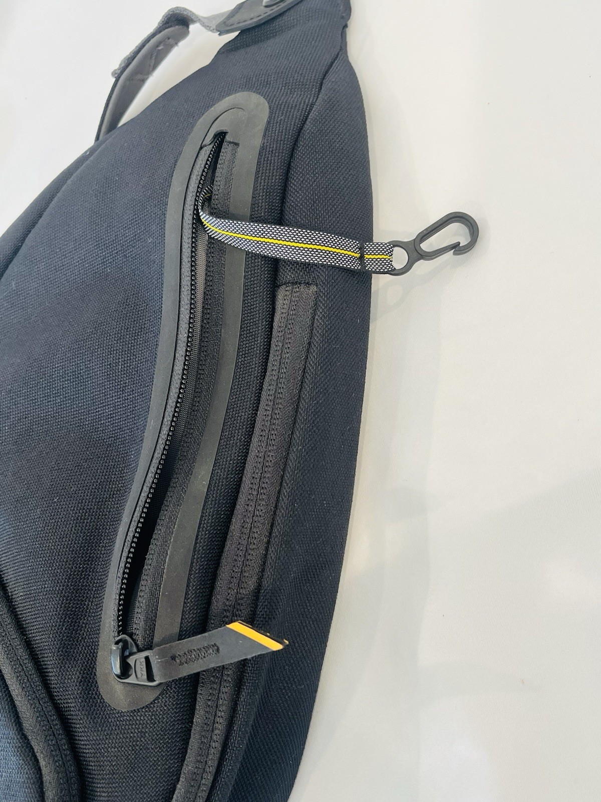 Cole Haan Zerogrand Black Shoulder Sling Backpack Cross Body