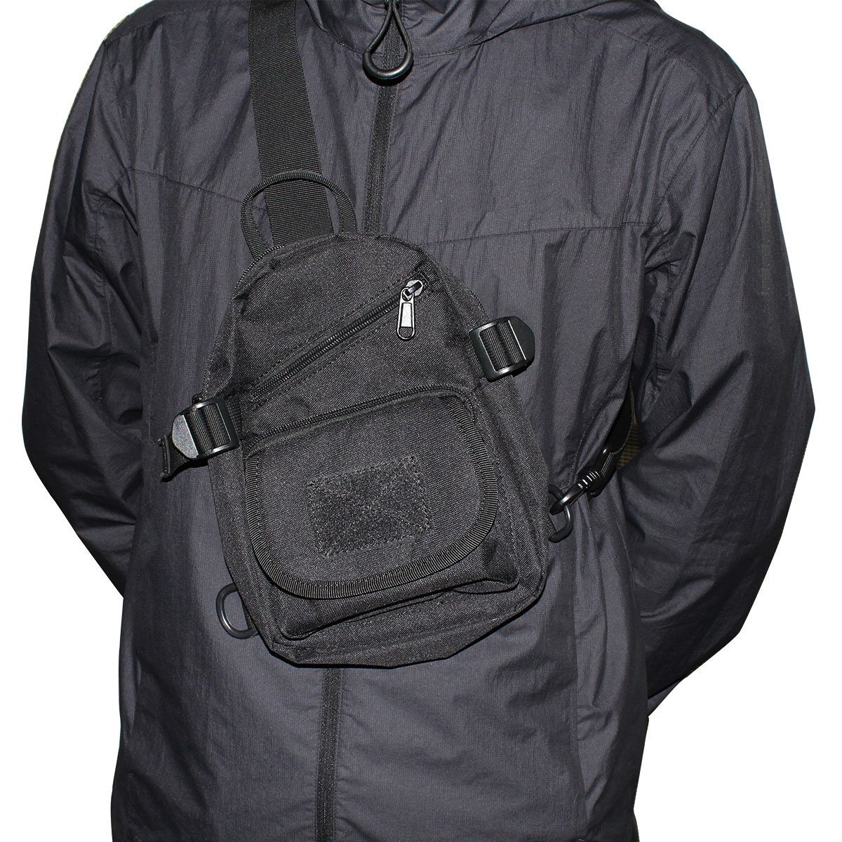 Tactical Mountaineering Sling Pack Molle Shoulder Backpack Chest Crossbody Bags