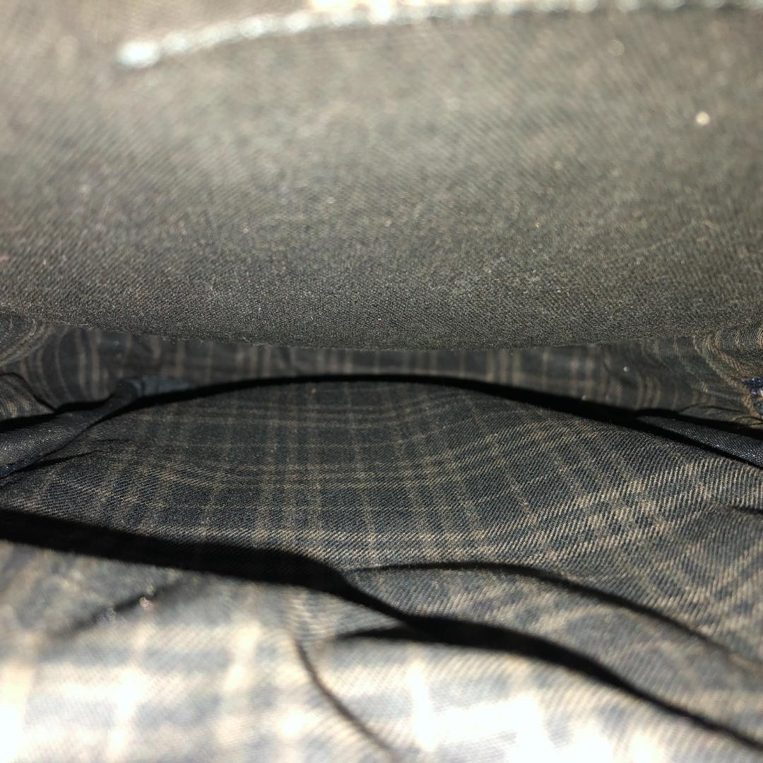 BURBERRY BLACK LABEL Men’s Sling Bag Navy x Brown From Japan