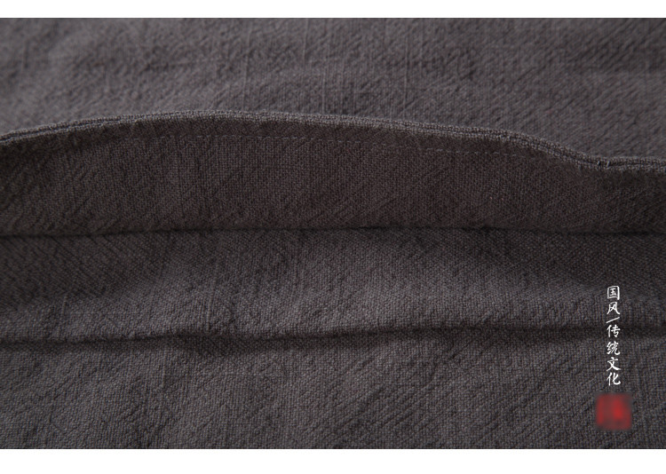 Chinese Buddhist Cotton Linen Crossbody Bags Zen Monk Meditation Shoulder Bag