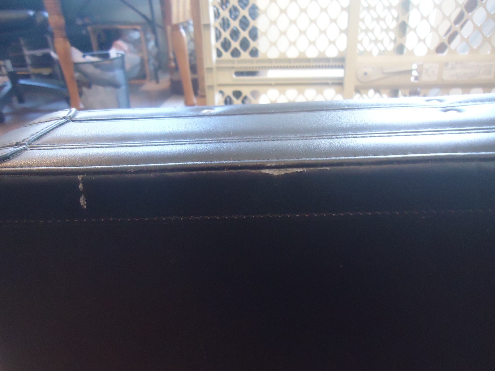 Alpine Swiss Briefcase Vintage 90″s Black 19″ x 14″ x 5″ Expandable Pockets