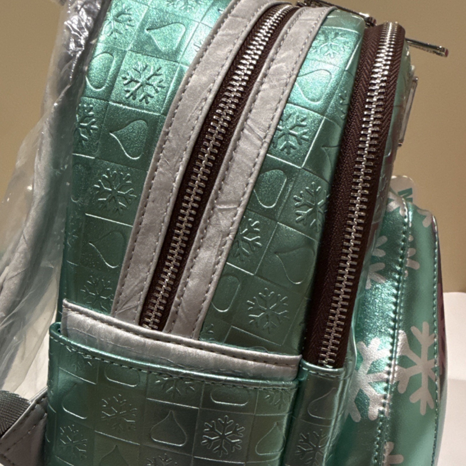 Loungefly Hershey’s Kisses Mint Truffle Mini Backpack Mint Green NWT