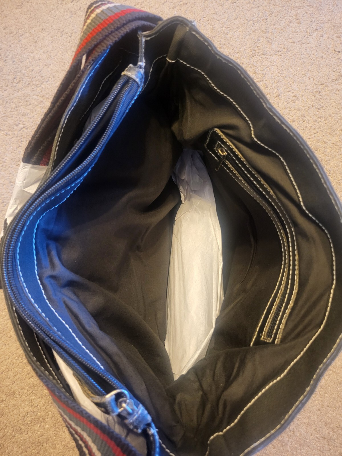 Wilsons Leather Black Laptop Briefcase Messenger Bag Large 15×13 * VINTAGE NWT