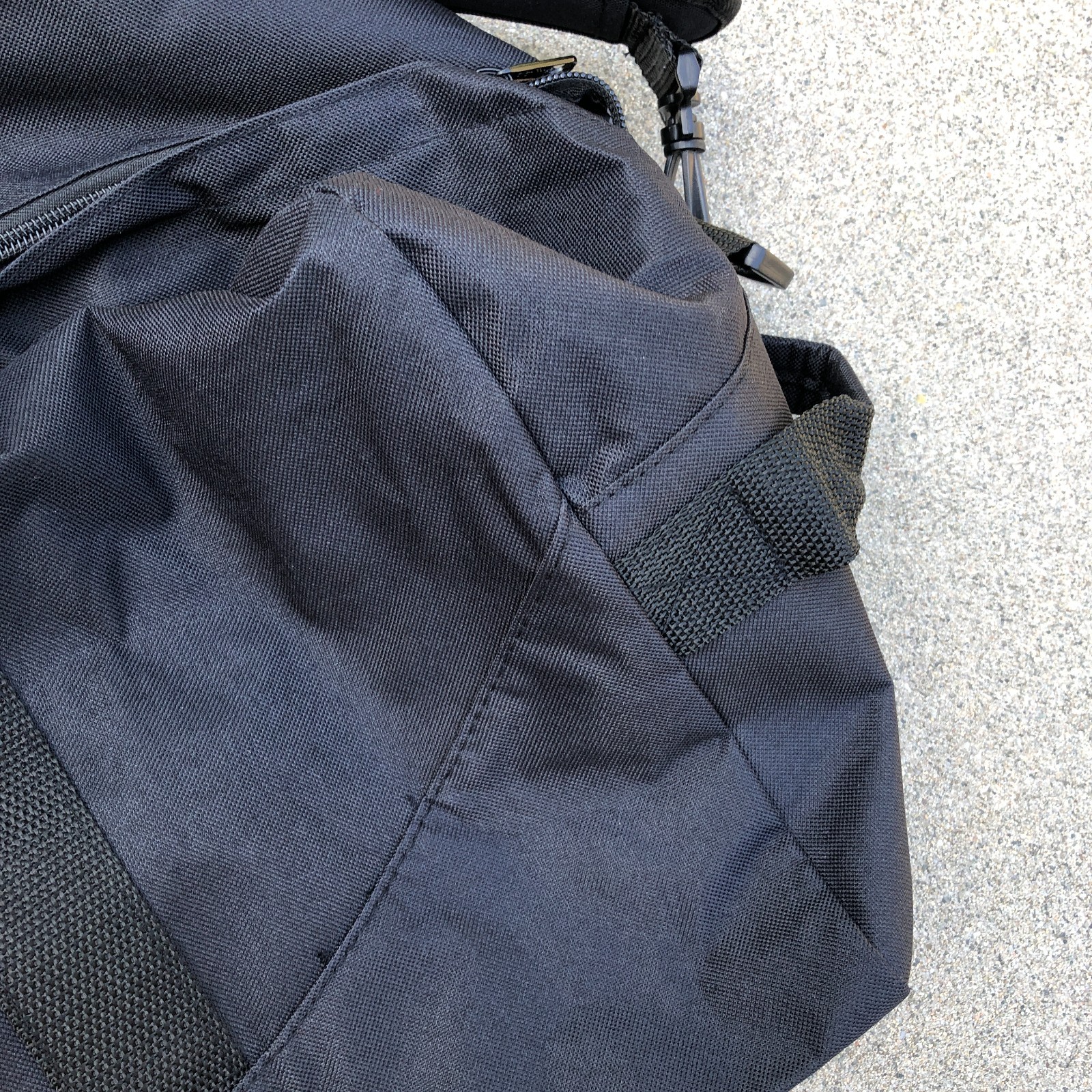 DALIX Large Duffle Bag Black Weekender Gym Crossbody Strap Handle