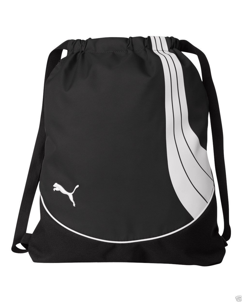 PUMA Cat NEW Teamsport Drawstring Backpack Cinch GYM Sack School Tote Bag PM21