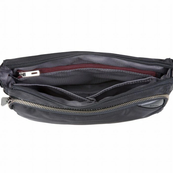 Ultima Tokyo Nylon Horizontal Shoulder Bag Travel Bag 59922 Black or Navy