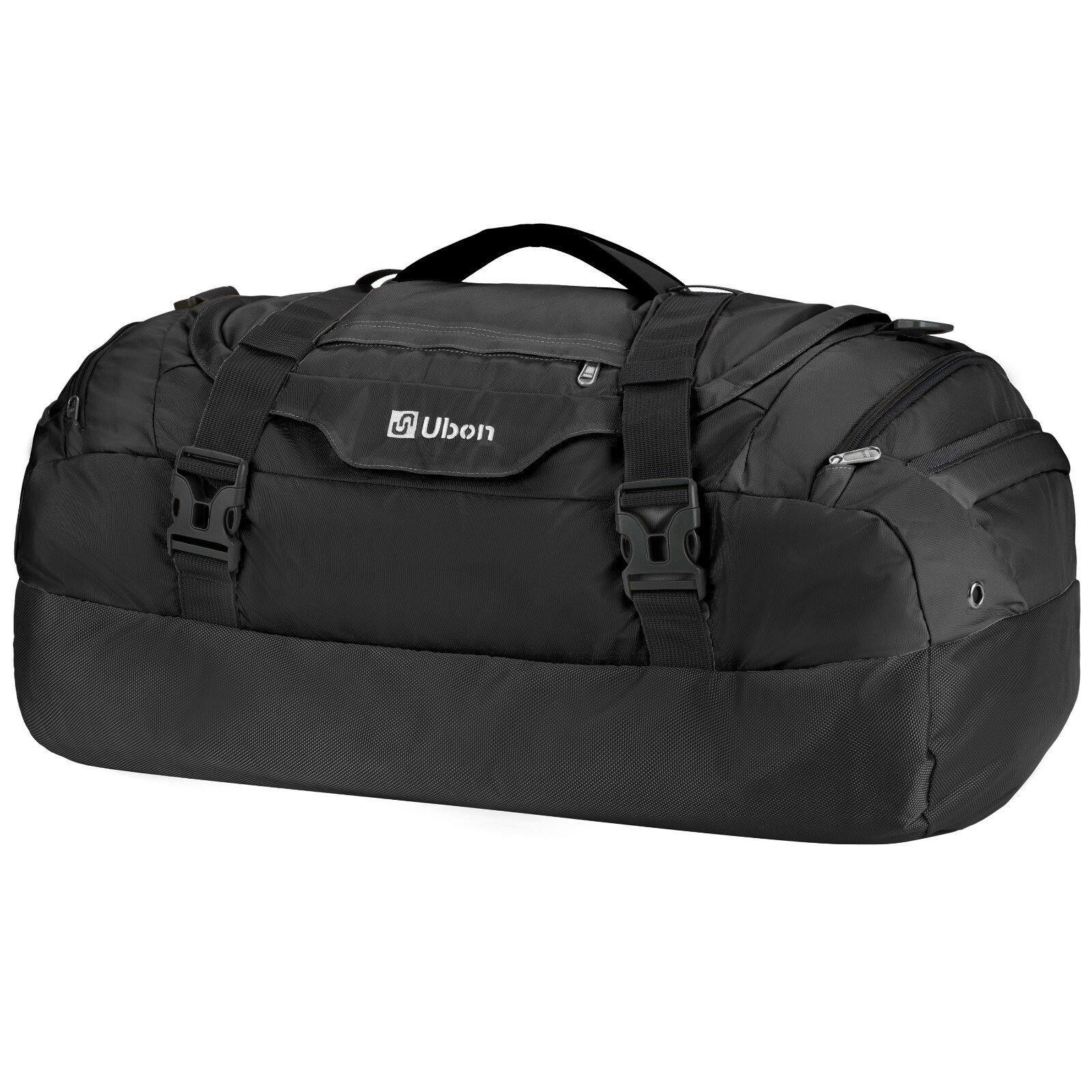Ubon Large Duffel Bag Weekender Bag with Shoe Compartments Sports Gym Backpack