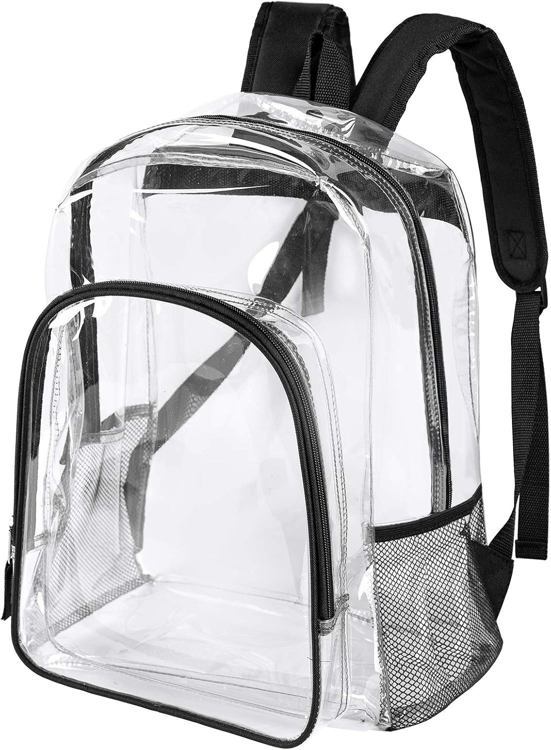 Clear Backpack Heavy Duty Transparent Bookbag for School Work Concert