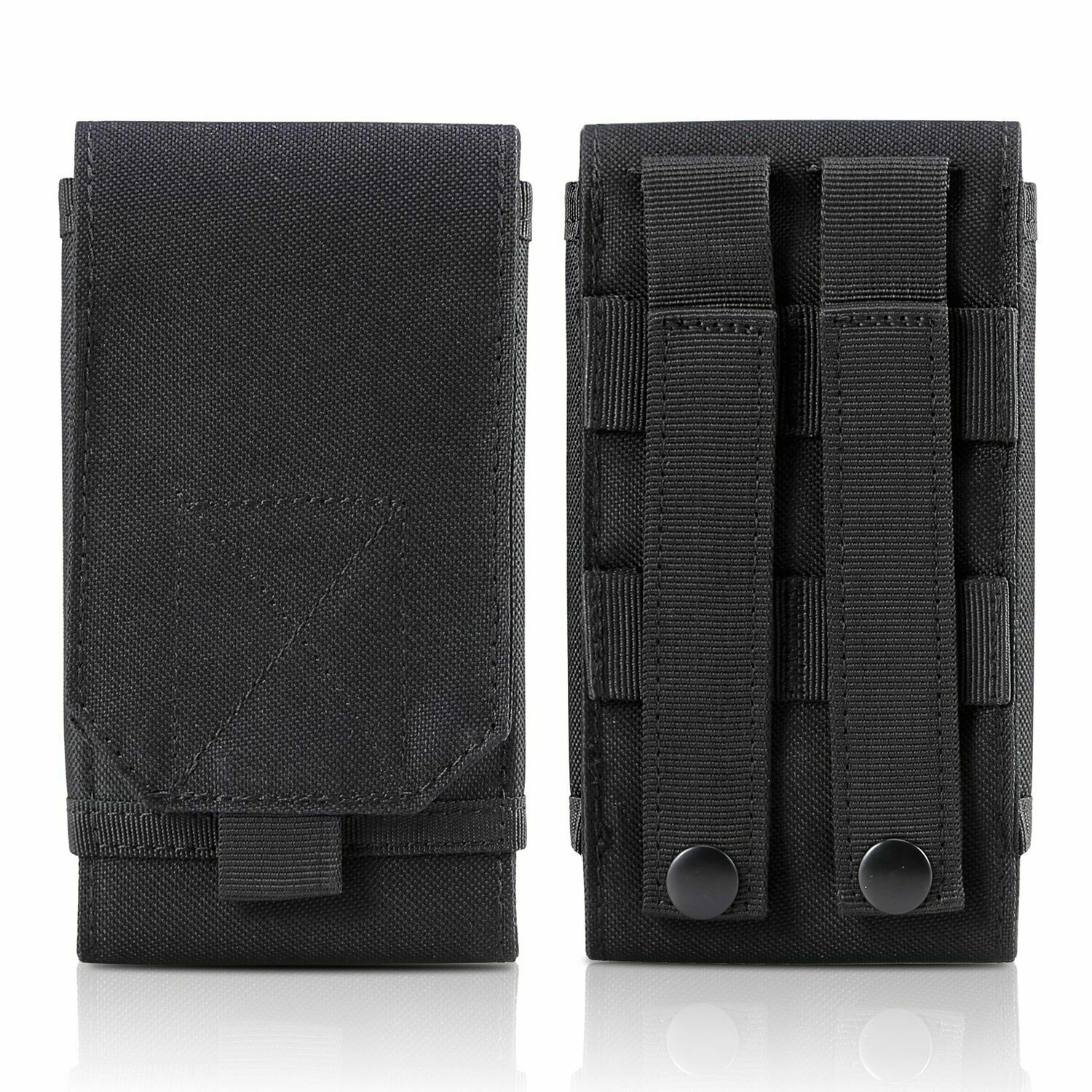 Tactical Molle Phone Holster Pouch Universal Belt Waist Bag For Up To 6.5″ Phone