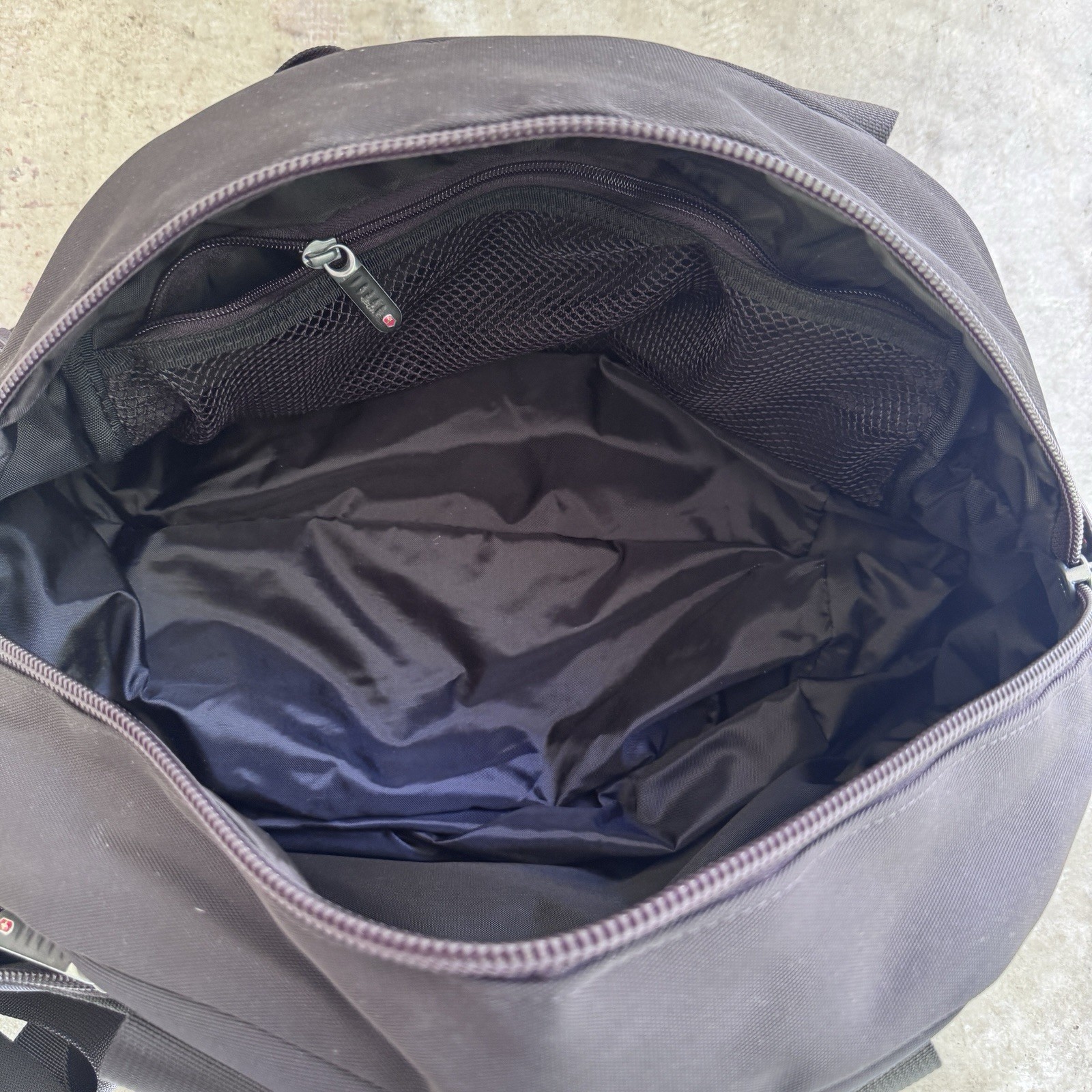 VICTORINOX Swiss Precision Gear ‘PG CARGO’ Duffel Black Ballistic Nylon