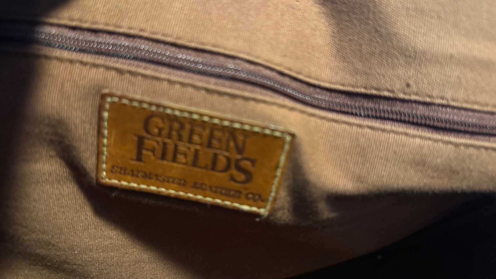 Green Fields attaché bag briefcase