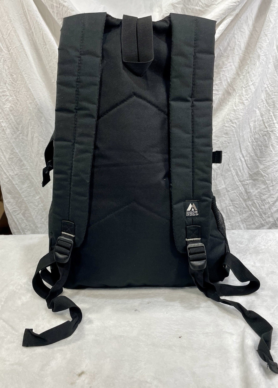 Everest Backpack Black 16″x12″x8″