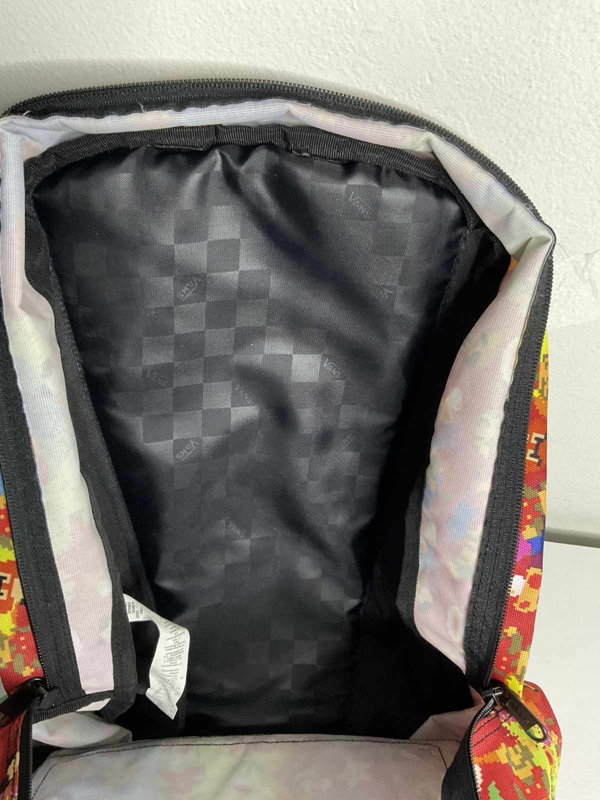 Vans X Nintendo Super Mario Bros Old Skool II Backpack 8 Bit Print