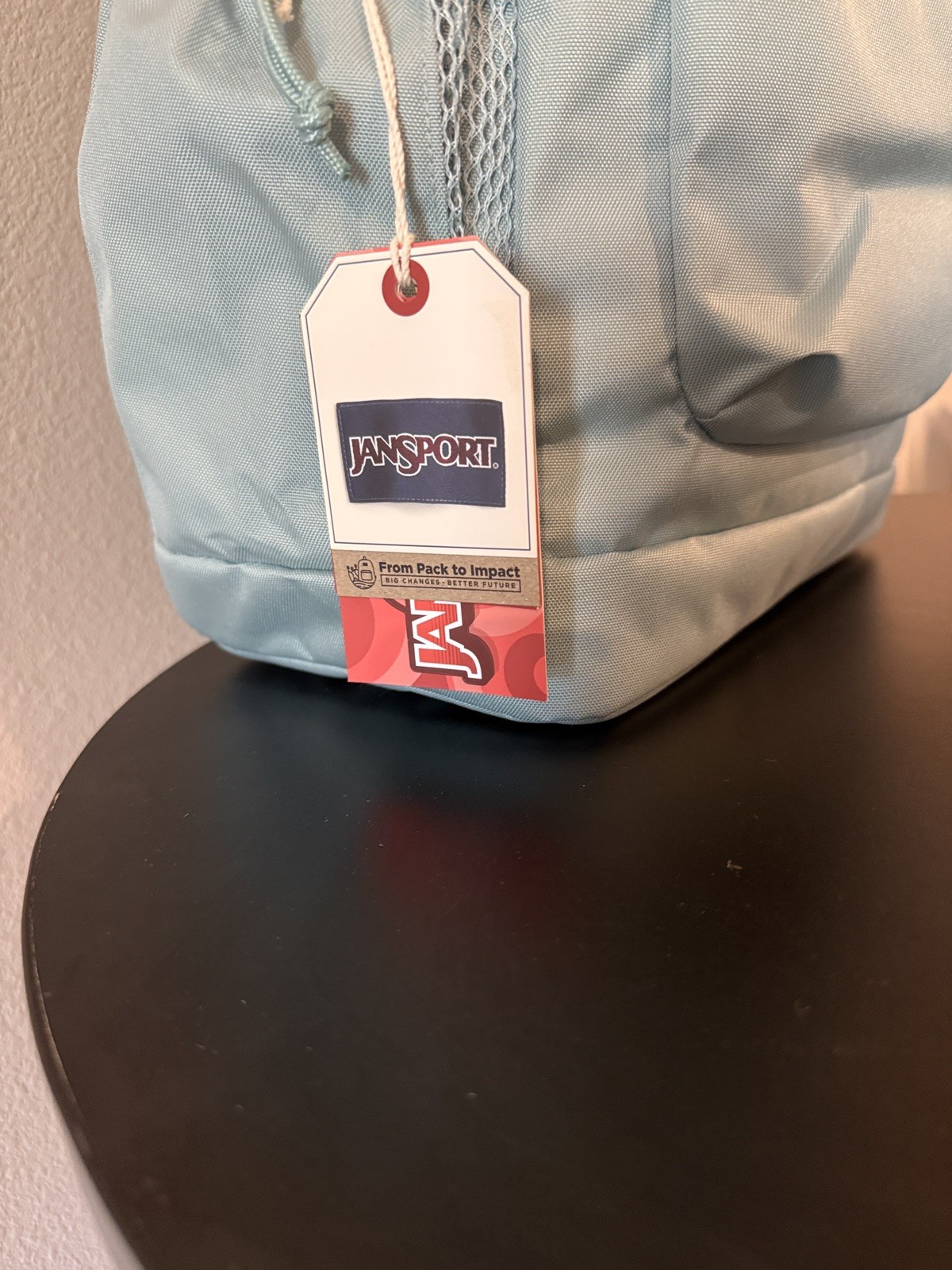JanSport 17.5” Cross Town Plus Remix Backpack – Light Sage