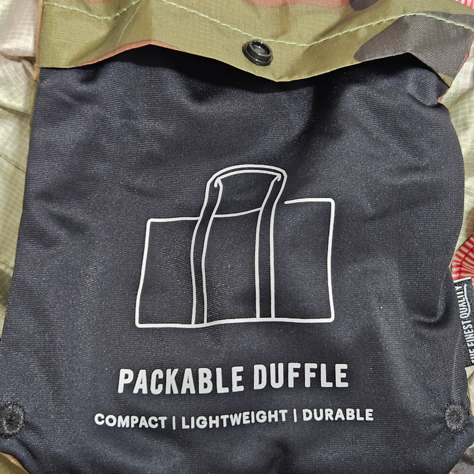 Herschel Packable Duffle Bag OS Camouflage Lightweight Travel Gym 190803S1