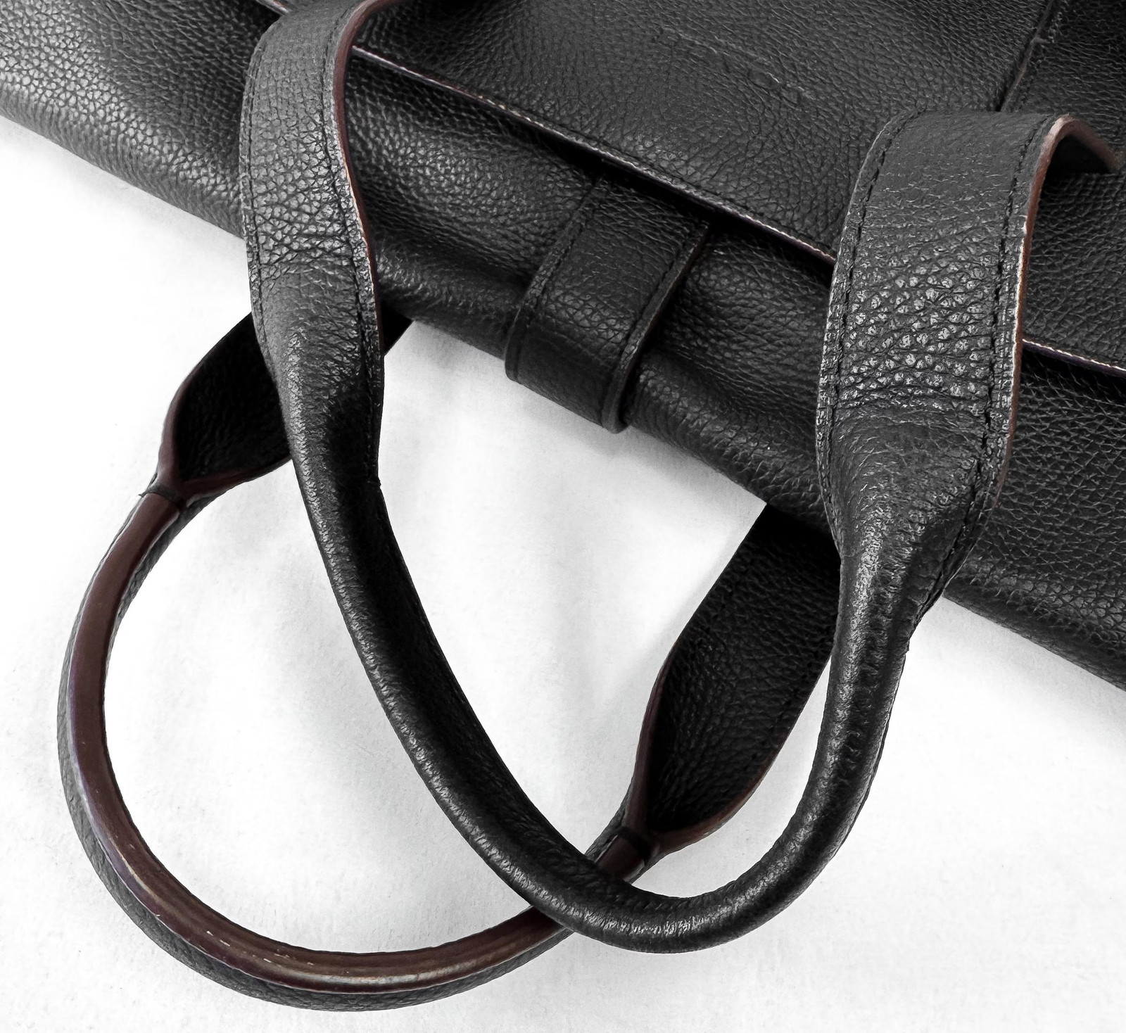 Coach Black Metropolitan Portfolio Leather Tote Briefcase, Style 40532