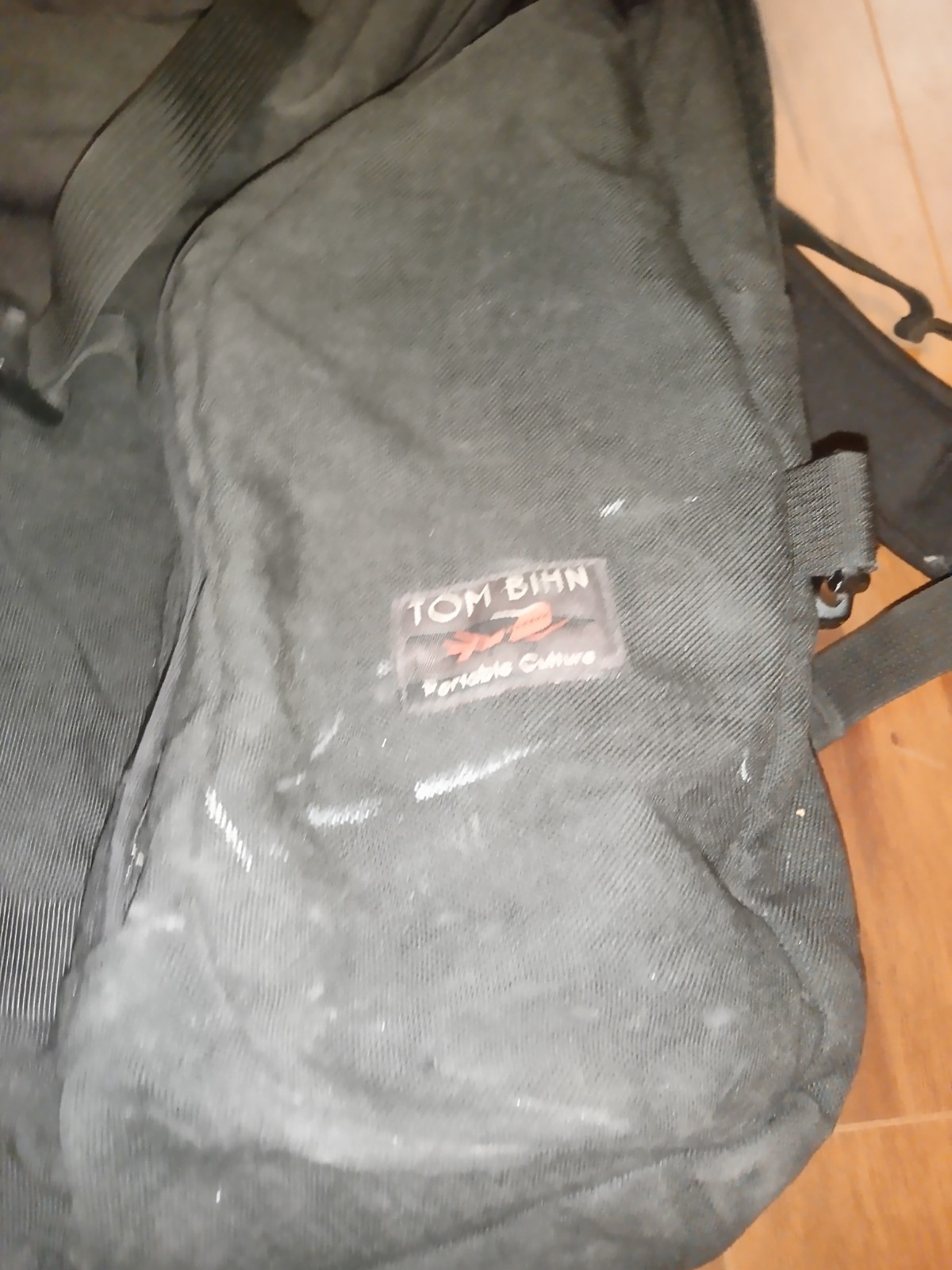 Tom Bihn VTG- Rare,Black Backpack With Laptop Sleeve – Excellent See Photos