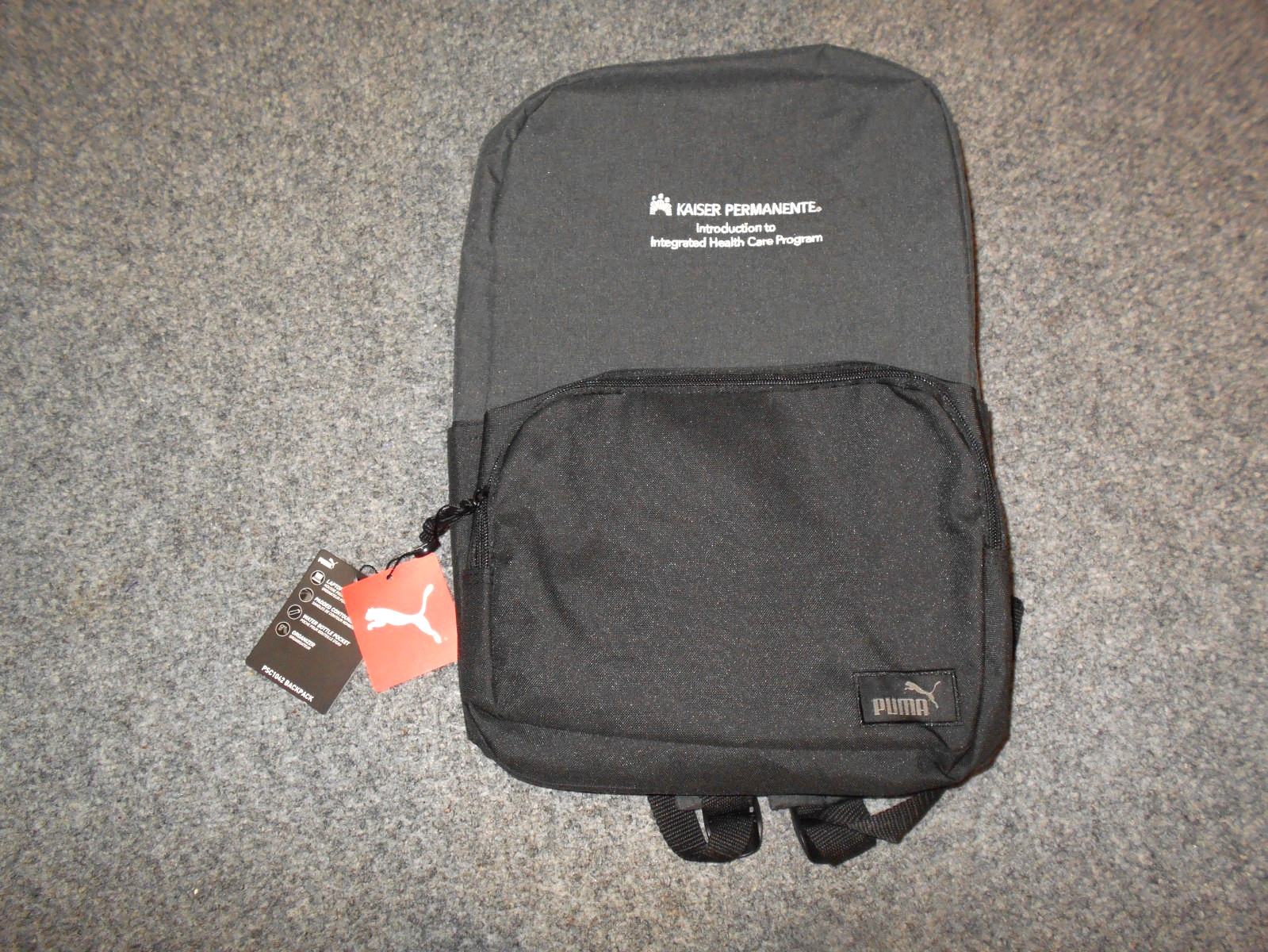 PUMA NEW! W/TAGS KAISER PERMANENTE EDITION LIGHTWEIGHT BACKPACK A3