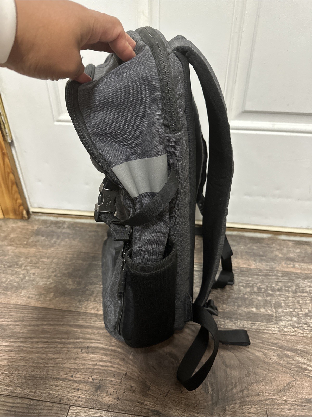Timbuk2 The Division Pack Jet Black Gray Laptop Backpack TSS19 Nature’s Bakery
