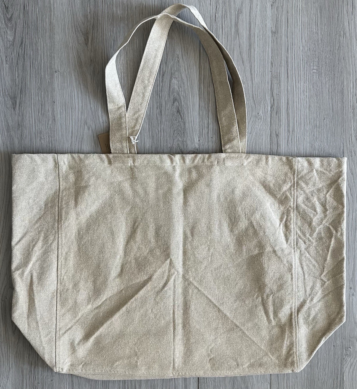 Patagonia Tote Bag Fitz Roy Mountain Extra Large Canvas Eco Beach Grocery NWT