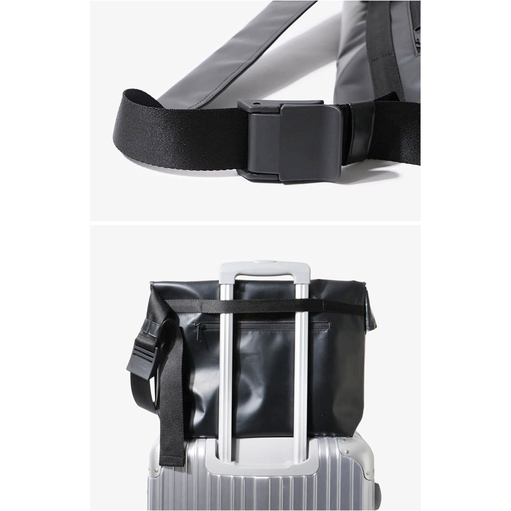 BUBILIAN AHMES Messenger Bag |19L Large Capacity School Travel Bag Made in Korea