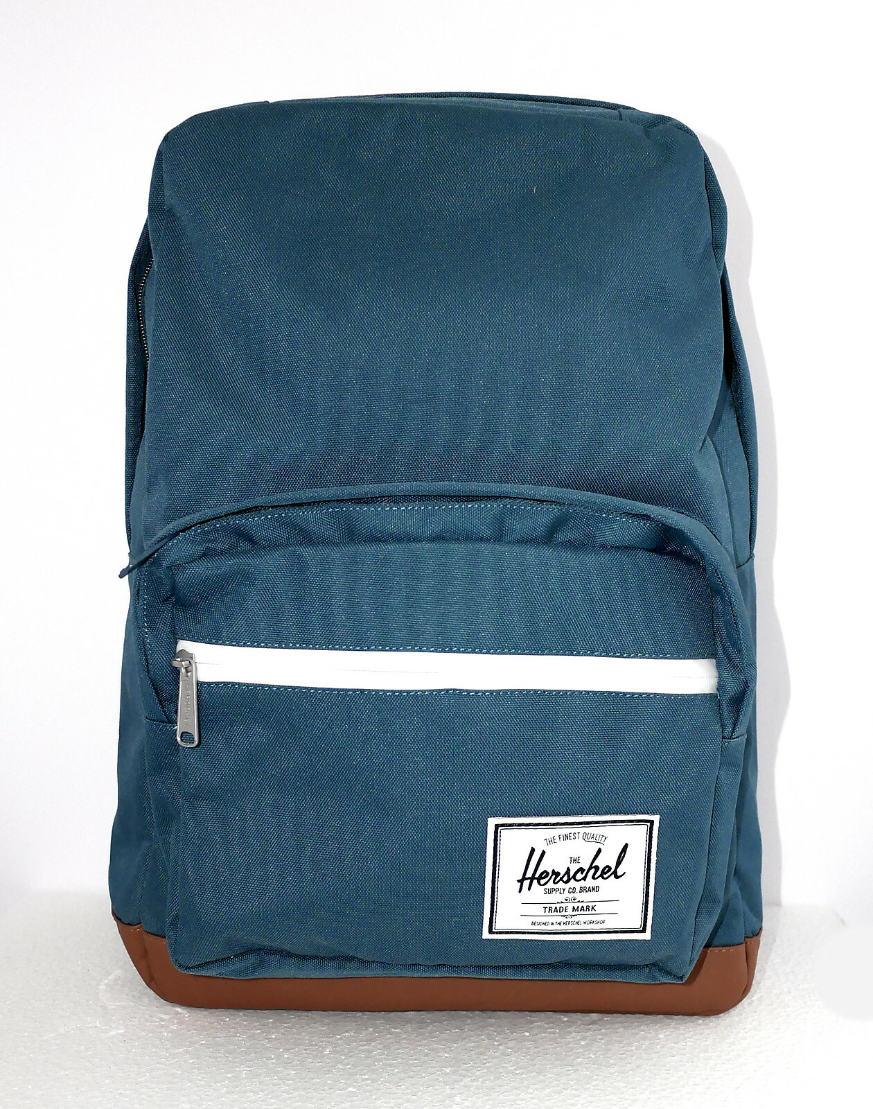 HERSCHEL SUPPLY POP QUIZ 22L (INDIGO BLUE/LEATHER) BACKPACK BRAND NEW w/TAG!!