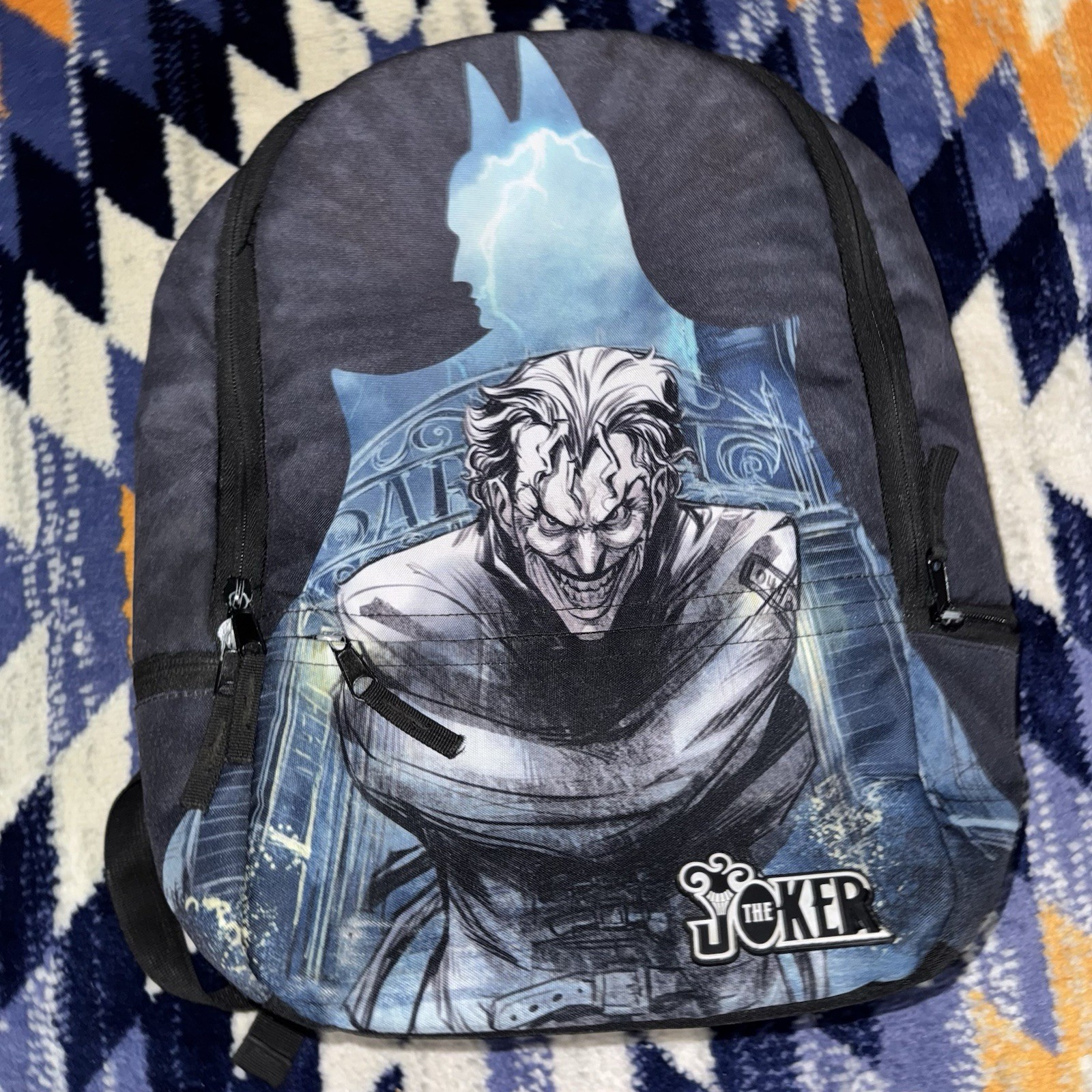 DC Comics The Joker Shoulder Bag Batman Schoolbag Backpack Laptop