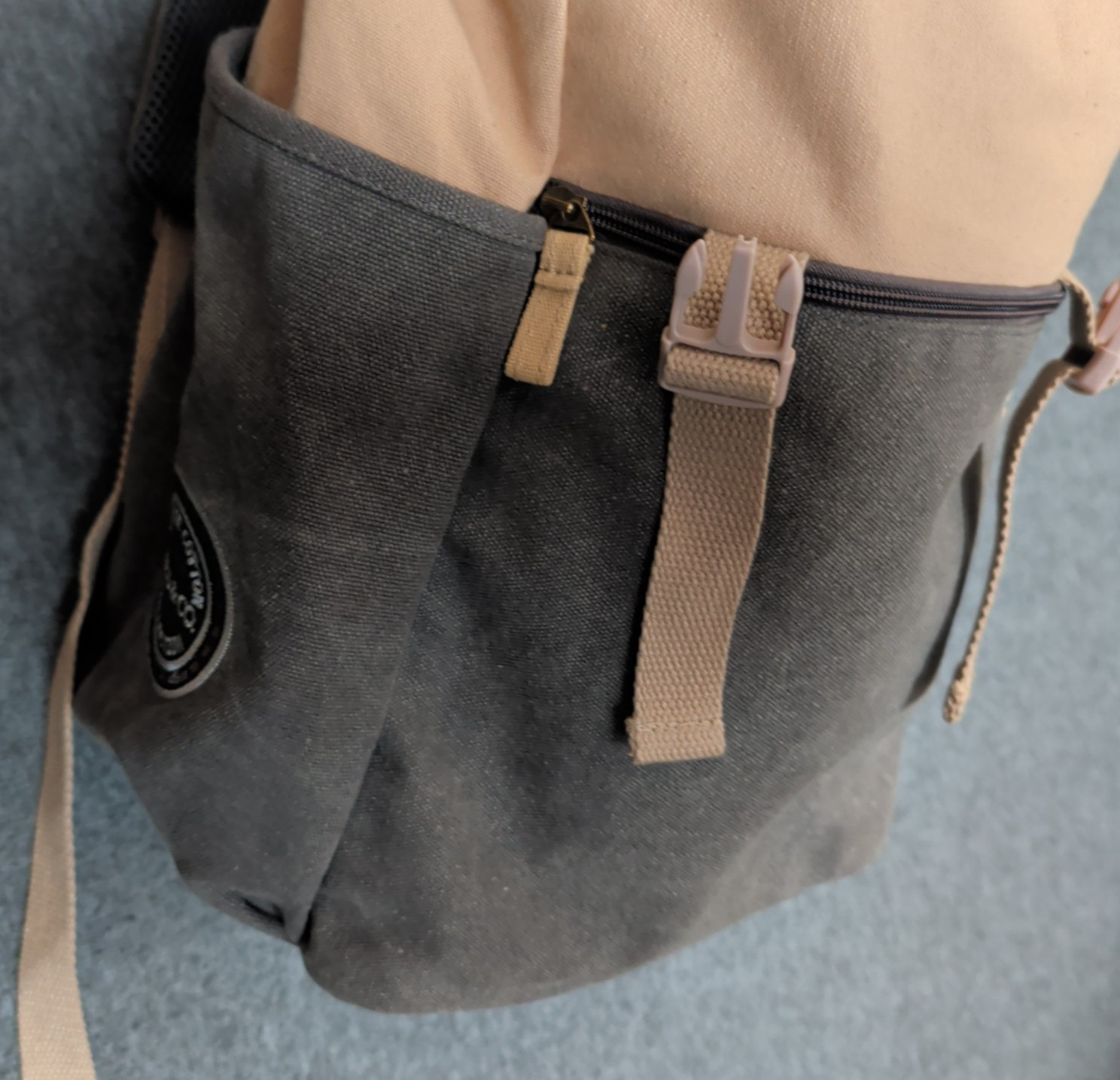 Field & Co Leeds Microsoft Rubrik Corporate Swag Canvas Laptop Backpack NWOT